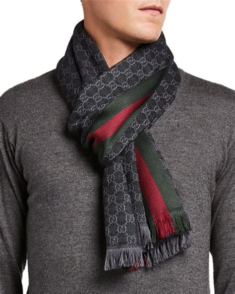 gucci stole for men|gucci scarf buy online.